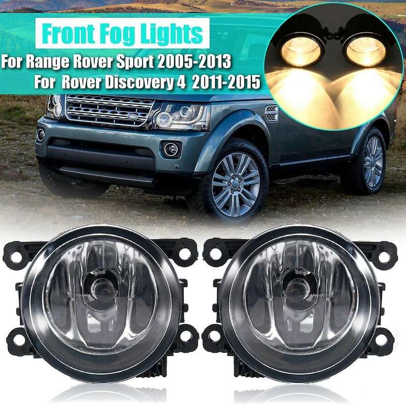 1Pair Front Bumper Fog Light Lamp with Bulbs for / LR2 LR4 / Sport