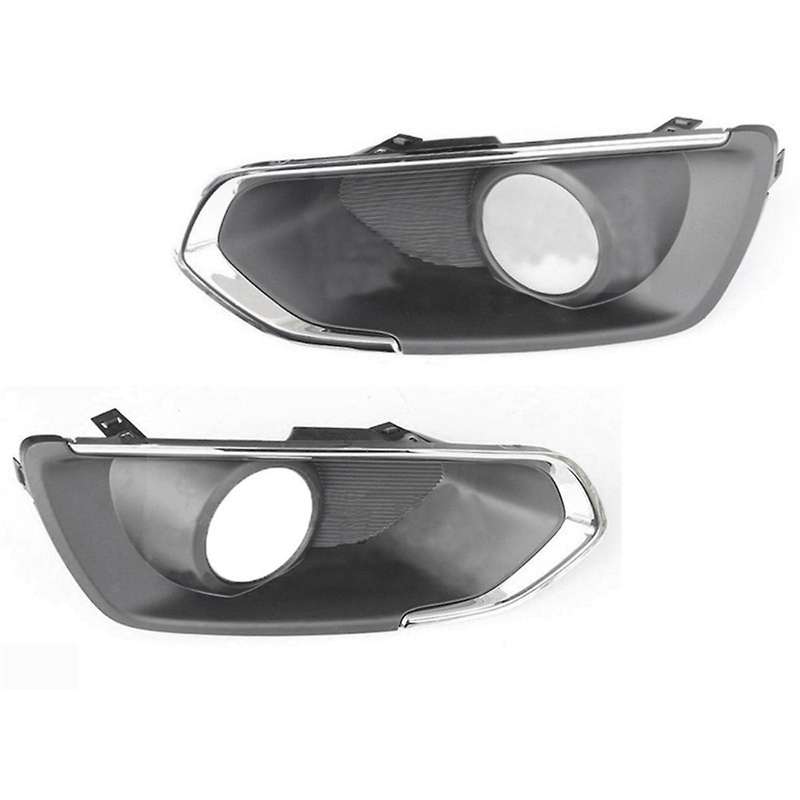 1pair Front Bumper Frame Fog Lights Trim Cover Grill for Suzuki Sx4 S-cross 2013-2016 Fog Lamp Hood