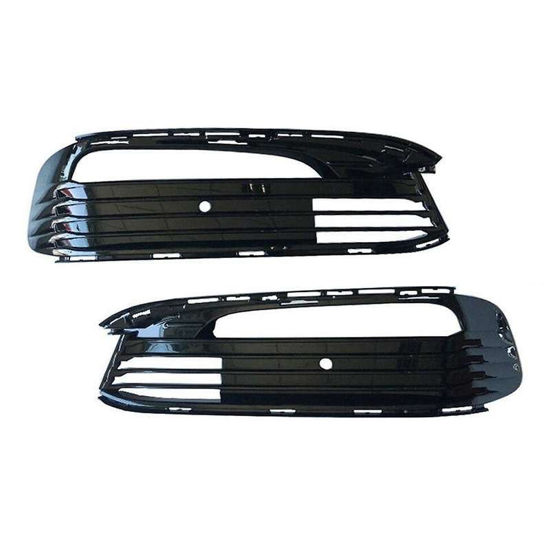 1pair Front Bumper Fog Lights Mesh Grille Cover Trim 51117358789 51117358790 51117362693 for 7 Serie