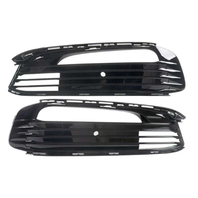 1pair Front Bumper Fog Lights Mesh Grille Cover Trim 51117358789 51117358790 51117362693 for 7 Serie