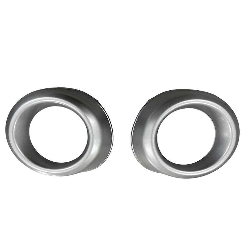 1Pair Front Bumper Fog Lights Hole Cover 52128-35130 52127-35140 for Cruiser 2007-2018 Lamp Hole Chr