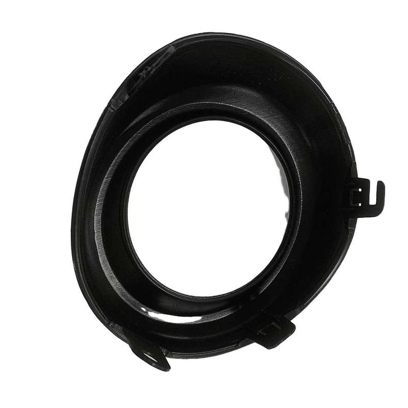 1Pair Front Bumper Hole Cover 52128-35130 52127-35140 for Cruiser 2007-2018 Fog Lights Lamp Hole Bla