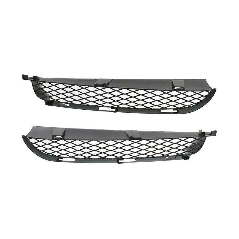 1Pair Front Bumper Grill Lower Kidney Intake Grille Trim Air Intake Grilles Racing Grills for X5 E53