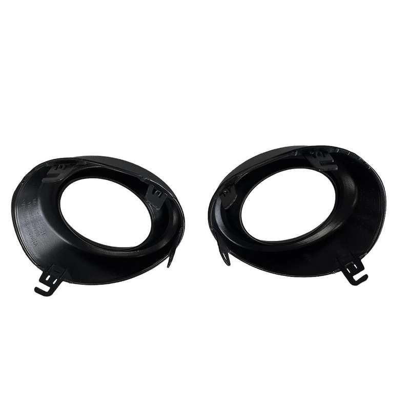 1Pair Front Bumper Hole Cover 52128-35130 52127-35140 for Cruiser 2007-2018 Fog Lights Lamp Hole Bl