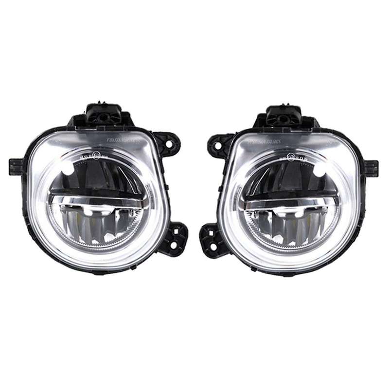 1pair Front Bumper Led Fog Light Lamp Drl Driving Lamp for X3 X4 F26 X5 F15 F85 X6 63177317251,63177