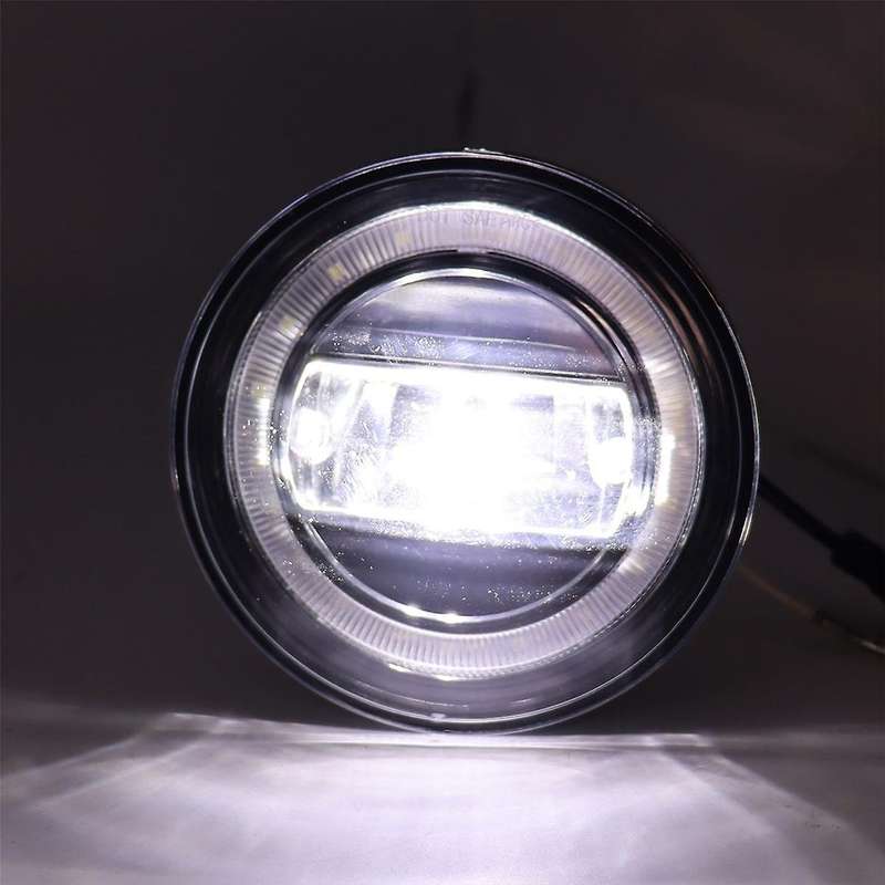 1Pair Front Bumper LED Fog Lights for Sequoia 2005-2015 Daytime Running Lamp with DRL Wiring