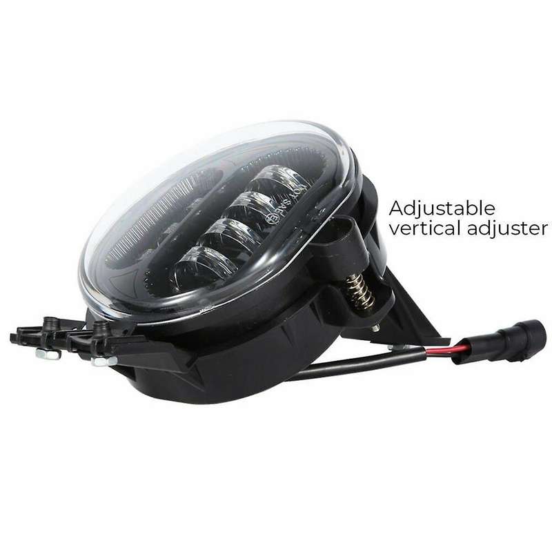 1Pair Front Bumper LED Fog Lights Driving Lamp for Ram 1500 02-08 / 2500 3500 03-09 55077474AE 55077