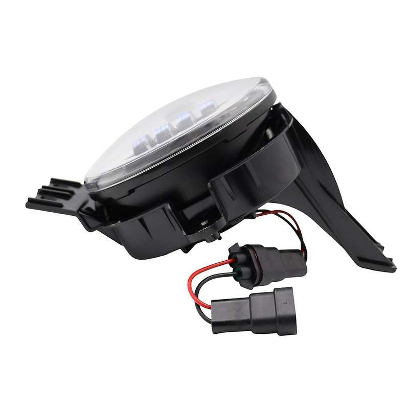 1Pair Front Bumper LED Fog Lights Driving Lamp for Ram 1500 02-08 / 2500 3500 03-09 55077474AE 55077