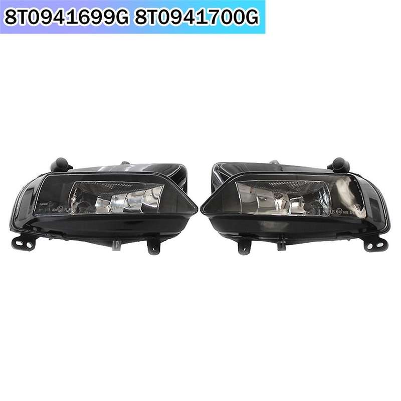 1pair Front Bumper Lower Fog Light Lamp Halogen with Bulds for S5 A5 2013-2016 8t0941699g 8t0941700