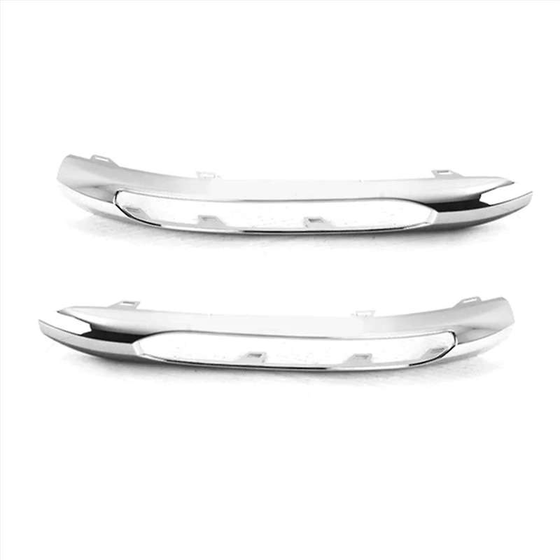 1Pair Front Bumper Lower Grille Fog Light Cover Frame for - Class R172 W172 2012-2016 A1728850074/17