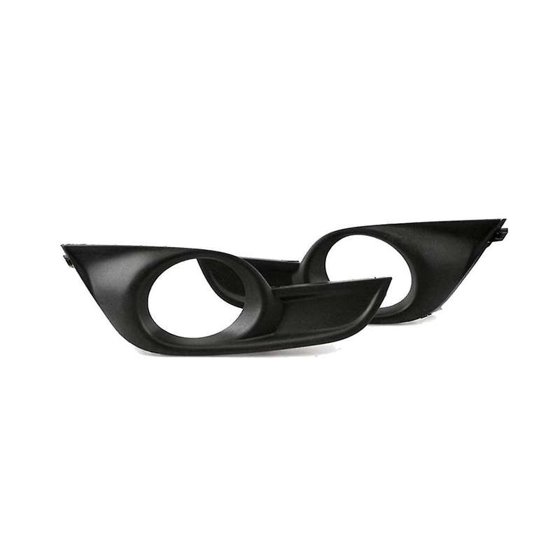1pair Front Bumper Lower Foglights Frame Cover Trim for Altima/teana 2013 2014 2015fog Grill Bezel