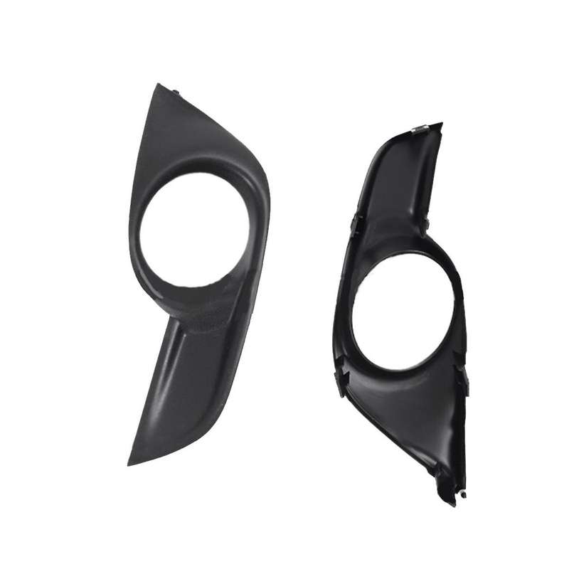 1pair Front Bumper Lower Foglights Frame Cover Trim for Altima/teana 2013 2014 2015fog Grill Bezel