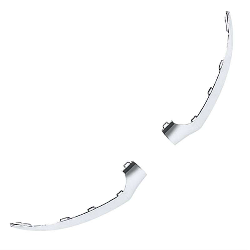 1Pair Front Bumper Lip Lower Chrome Trim Strip for - -Class W218 CLS320 400 550 A2188851574 A2188851