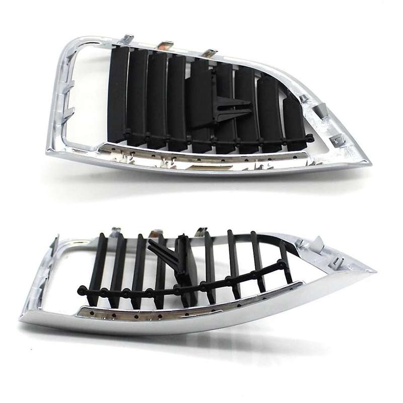1Pair Front Dashboard Air Conditioner AC Vent Outlet Grille Panel Cover for 2006-2015 4L0820901 4L0