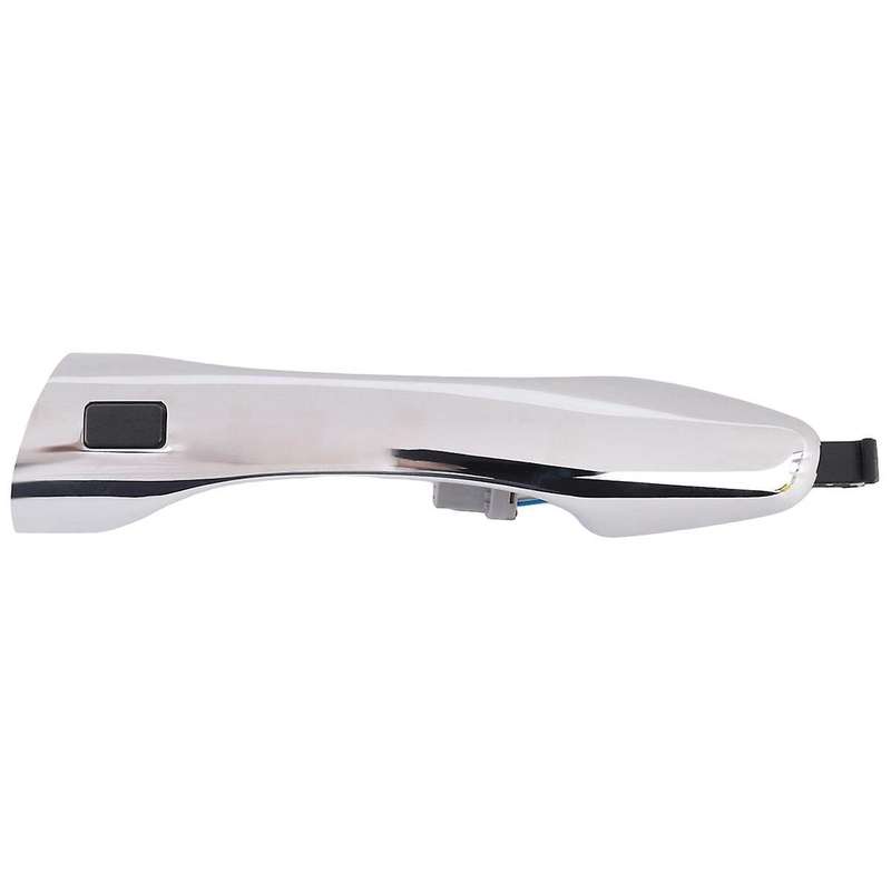 1Pair Front Door Inductive Chrome Handle Have Button 82651-C5710 82661-C5710 for 2015-2018 Door Pull