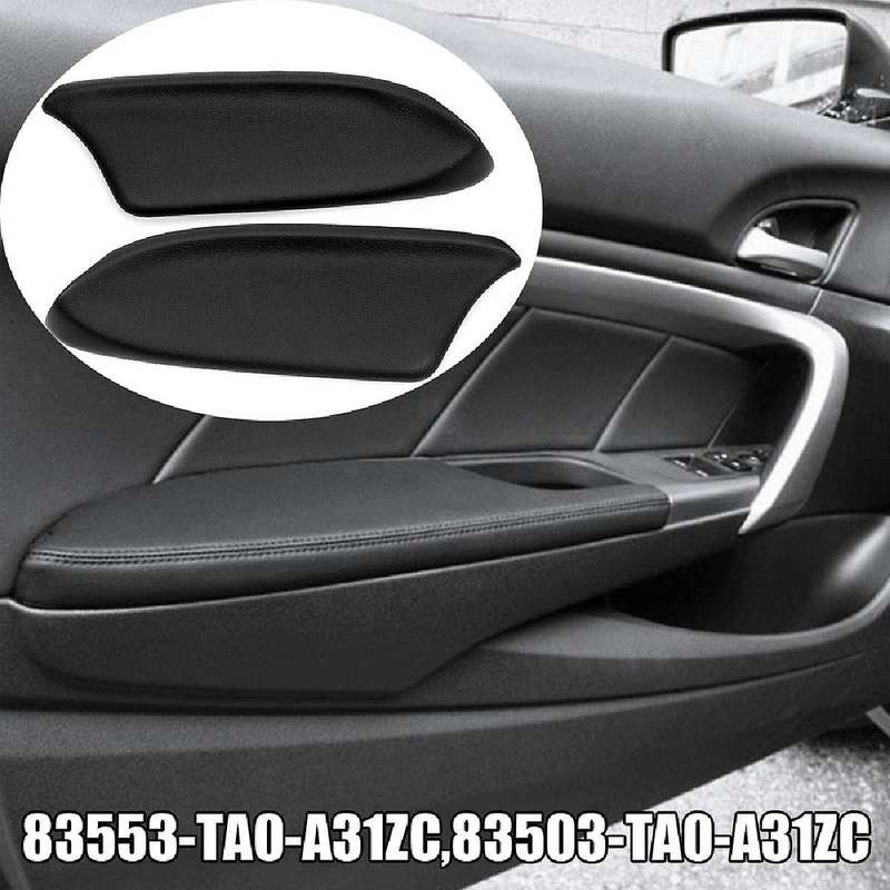 1pair Front Door Panel Cover 83553-ta0-a31za 83503-ta0-a31zc for Accord Sedan 2008-2012 Armrest Pan