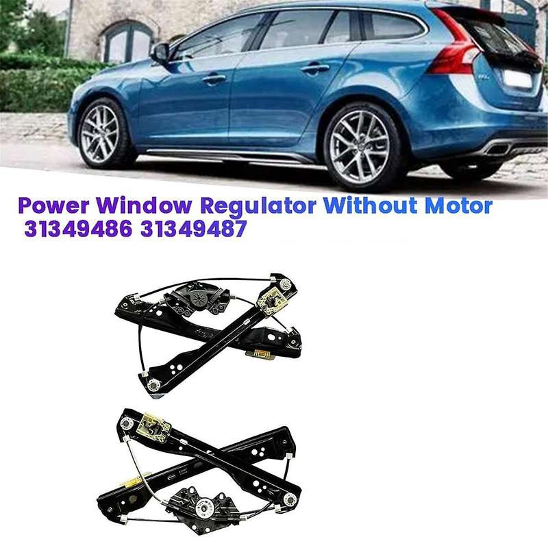 1Pair Front Door Window Regulator 31349486 31349487 for S60 T5 T6 2011-2018 Power Window Regulator