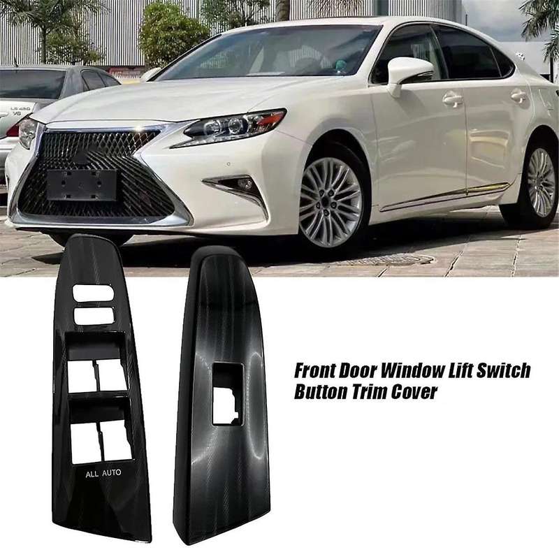 1pair Front Door Window Armrest Switch Trim Bezel 74232-0p040 74231-0p040 for 2010-2017 Window Lift