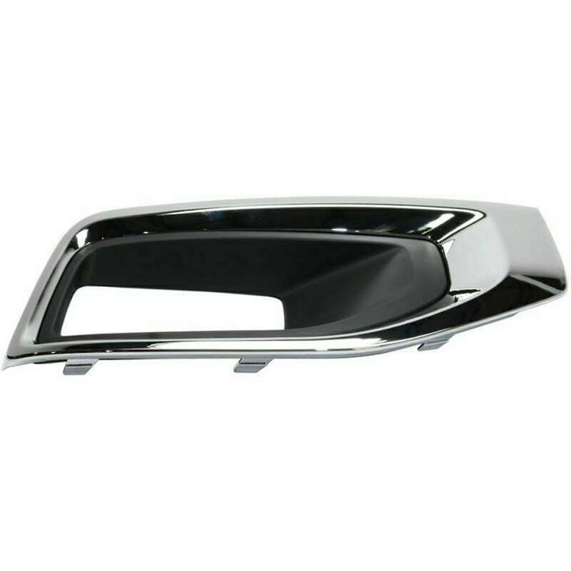 1pair Front Fog Light Chrome Trim Cover 22936426 22936427 for Xl 2015-2020 Fog Lamp Frame Gm1038187