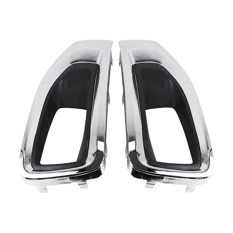 1pair Front Fog Light Chrome Trim Cover 22936426 22936427 for Xl 2015-2020 Fog Lamp Frame Gm1038187