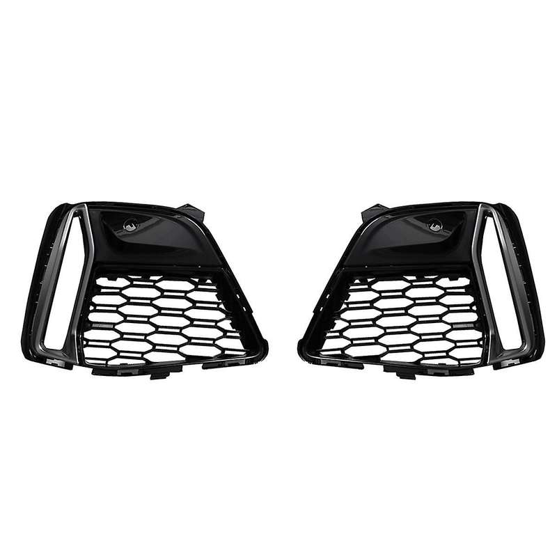 1Pair Front Fog Lamp Grille Trim Chrome Cover for 3 Series G20 G21 G28 M340I 2019-2022 51118075649