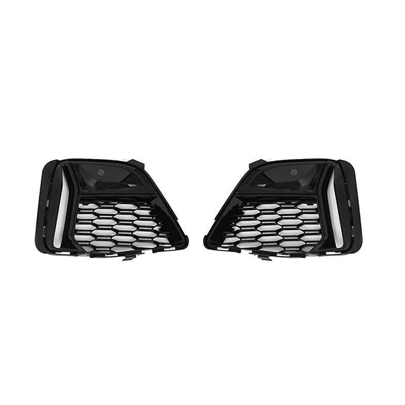 1Pair Front Fog Light Grille Trim Cover for 3 Series G20 G21 G28 M340I 2019-2022 51118075649 5111807