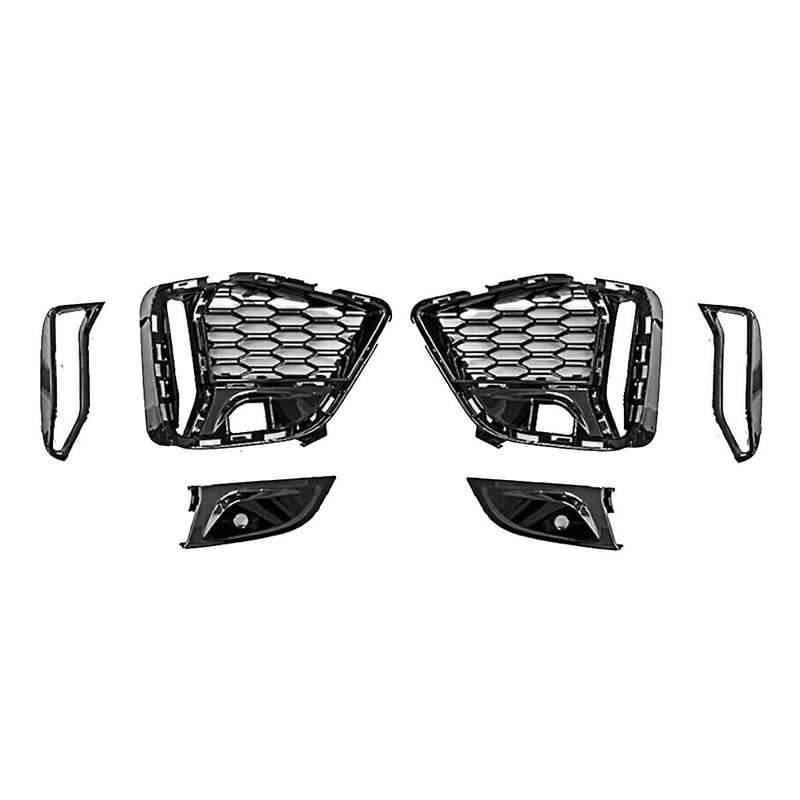 1Pair Front Fog Light Grille Trim Cover for 3 Series G20 G21 G28 M340I 2019-2022 51118075649 5111807