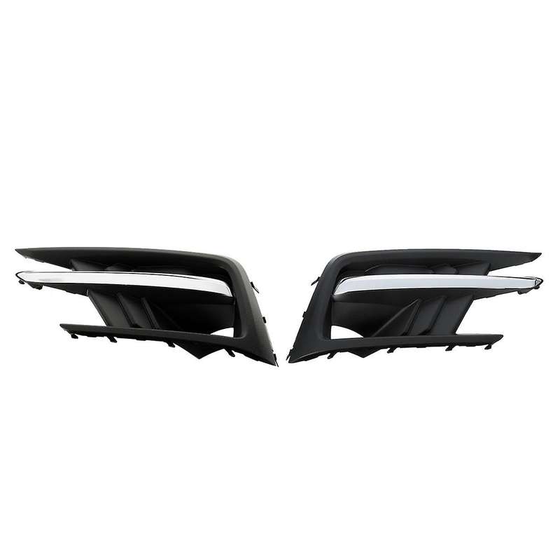 1pair Front Fog Light Lamp Trim Cover 57731xc03a 57731xc02a for 2019-2022 Fog Lamp Frame Chrome Stri