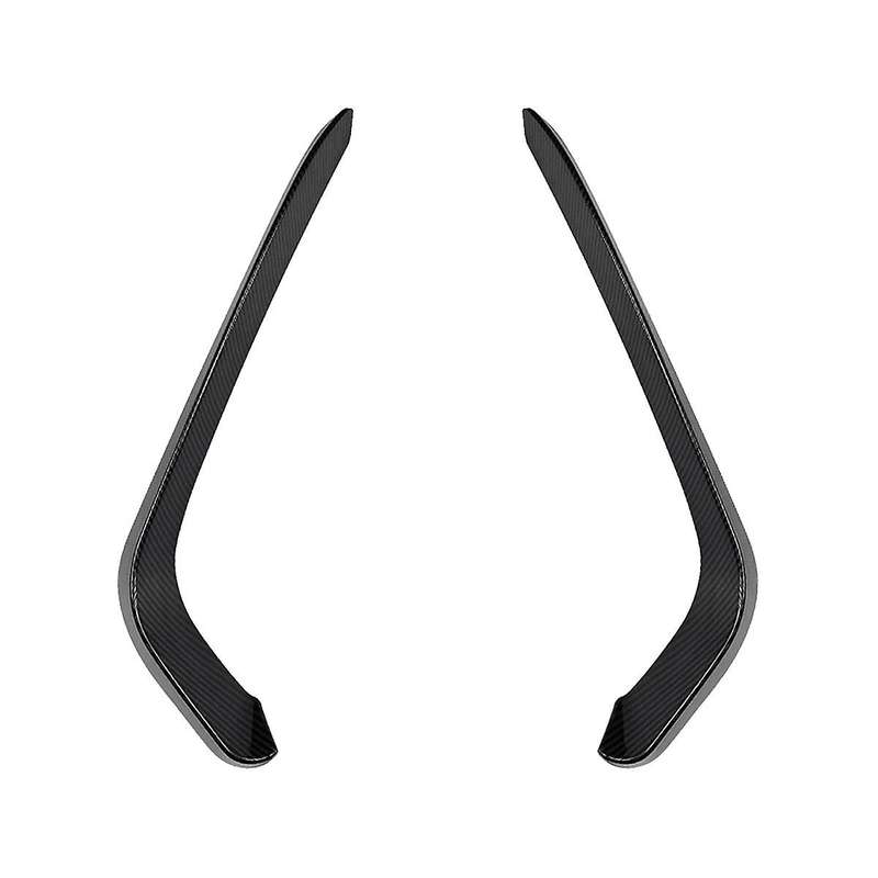 1pair Front Fog Light Trims Eyebrow Strips for B8 2016-2019 Wind Knife Sticker Spoiler Eye Lid Cove