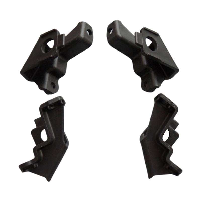 1pair Front Headlight Mount Bracket Repair Kit 6r0998225/226 for 09-17 Head Light Lamp Fixed Holder
