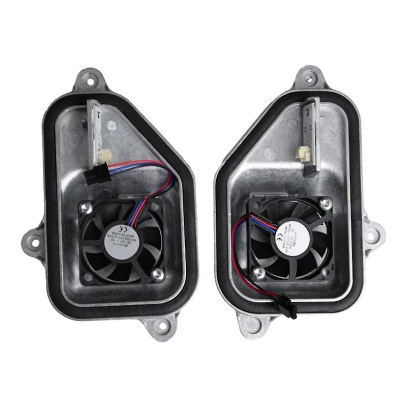 1pair Front Headlight Led Angel Eyes Module with Fan 63117466543b 63117466544b for 1 Series F52 Drl