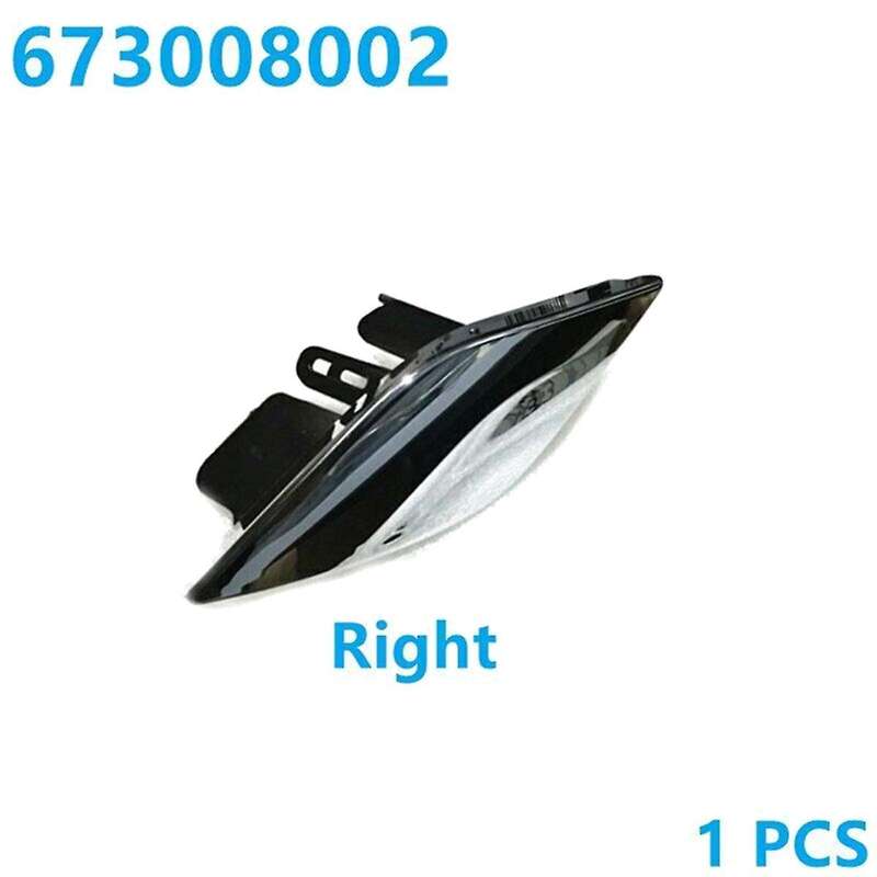 1Pair Front Headlight Washer Nozzle Cover 673008001 673008002 for Quattroporte 2014-2017 Headlight C