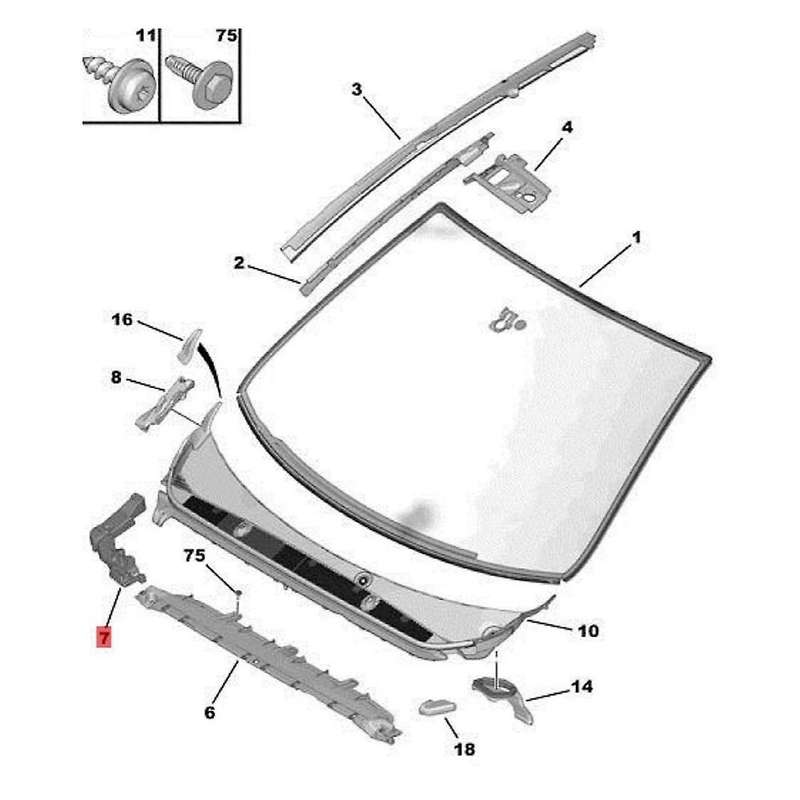 1Pair Front Hood Foam Sponge Gasket 9677265180 9677265580 for T93 308S 408 2014-2020 Engine Room Bu
