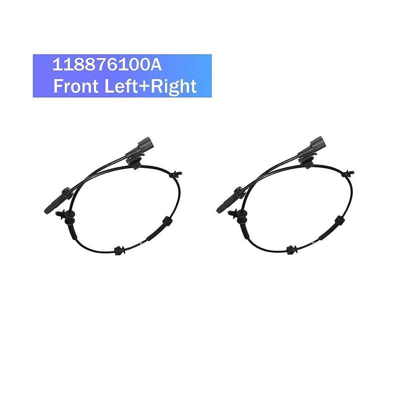 1Pair Front Left+Right Wheel Speed Sensor 118876100A for Model 3 2017- Model Y 2019-