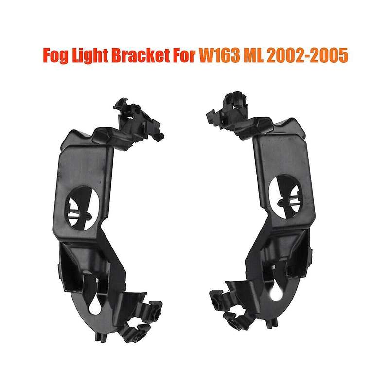 1pair Front Left+right Fog Light Lamp Bracket Frame for W163 Ml320 Ml500 Ml350 02-05 1638201212,163
