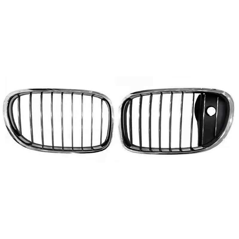 1pair Front Radiator Kidney Grille 51137295299 51137295300 for 7 Series F01 F02 2008-2015 Mid-net G