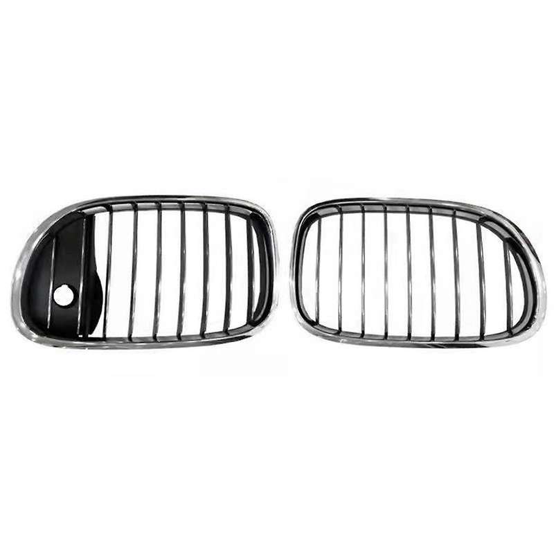 1pair Front Radiator Kidney Grille 51137295299 51137295300 for 7 Series F01 F02 2008-2015 Mid-net G