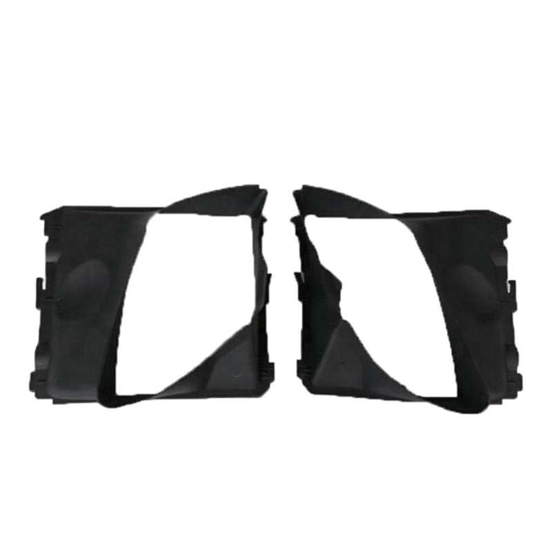 1Pair Front Radiator Air Cooler Guide 95850533535 95850533635 for 11-18 Intake Duct Intercooler Cov