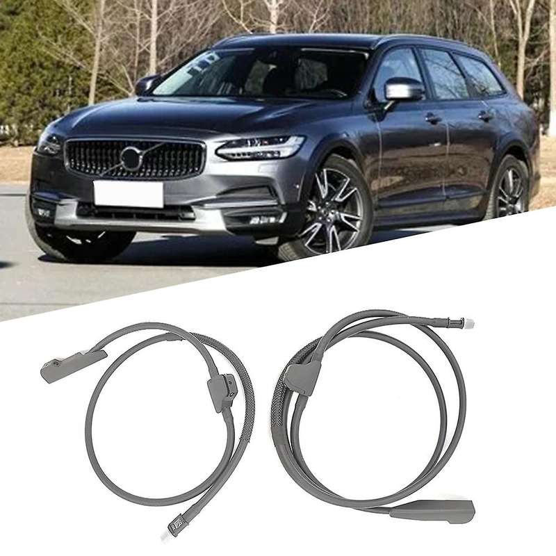 1pair Front Windscreen Spray Jet 31440422 31440423 for S90 V90 2017-2020 Car Windshield Washer Nozzl