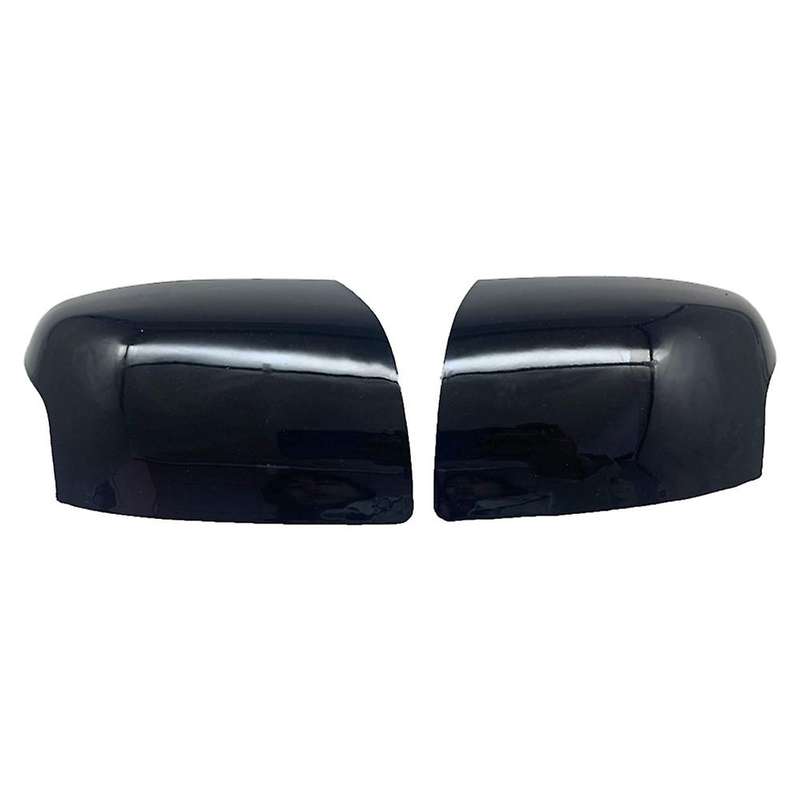 1Pair Glossy Black Right & Left Car Rear View Mirror Cover Trim Side Wing Case for Focus MK2 2005 20