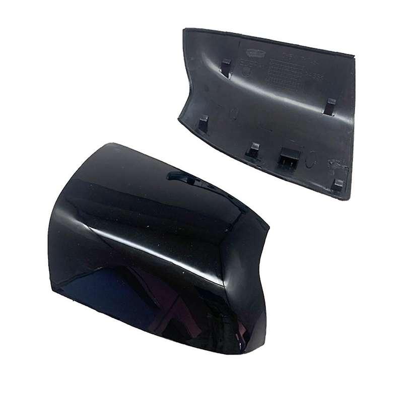1Pair Glossy Black Right & Left Car Rear View Mirror Cover Trim Side Wing Case for Focus MK2 2005 20