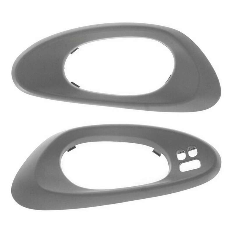 1pair Gray Front Inner Door Handle Bezel Trim 25894591 25894592 for Trailblazer 2002-2009 12457837