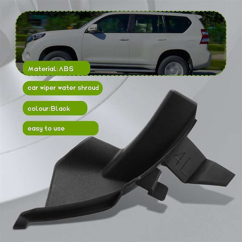 1Pair Front Windshield Wiper Trim Cowl for Land Cruiser Prado LC120 FJ120 GX470 2003-2009 53867-6004