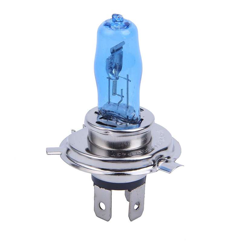 1Pair H4 12V 100W / 90W 6000K Super Bright White Light Car Lamps Headlight Lamp