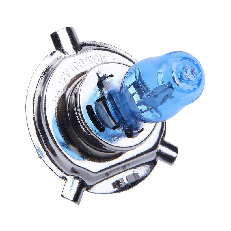 1Pair H4 12V 100W / 90W 6000K Super Bright White Light Car Lamps Headlight Lamp
