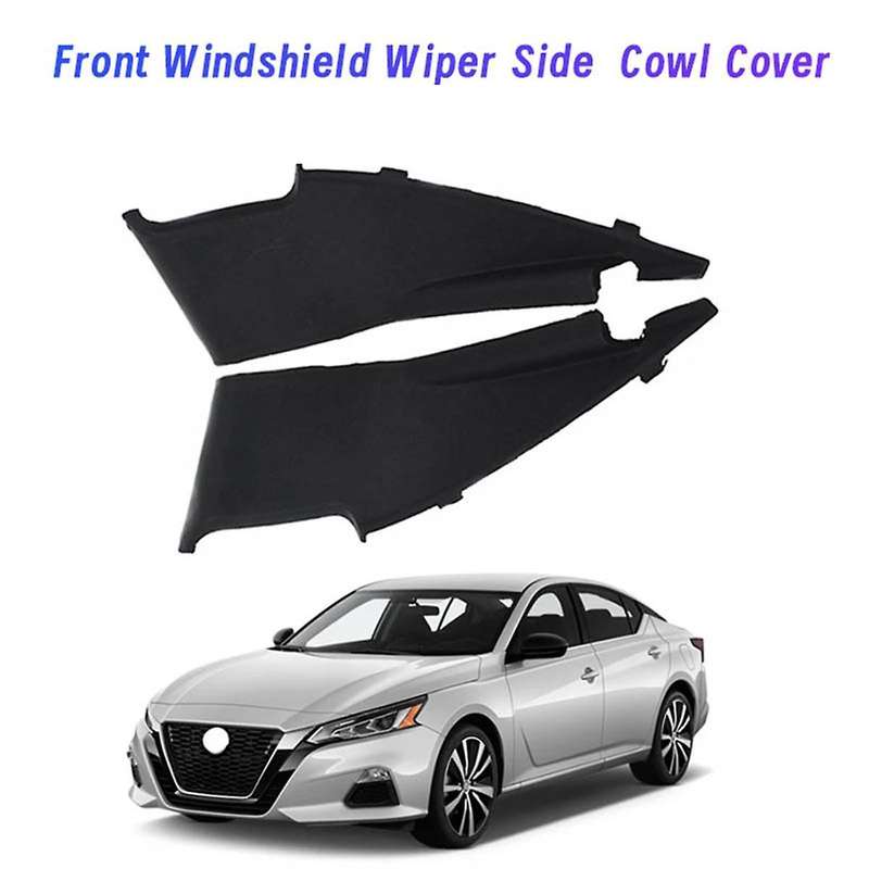1Pair Front Windshield Wiper Side Cowl Trim 66894-6CT0A 66894-6CA0A for Altima 2019-2021 66894-6CA0A