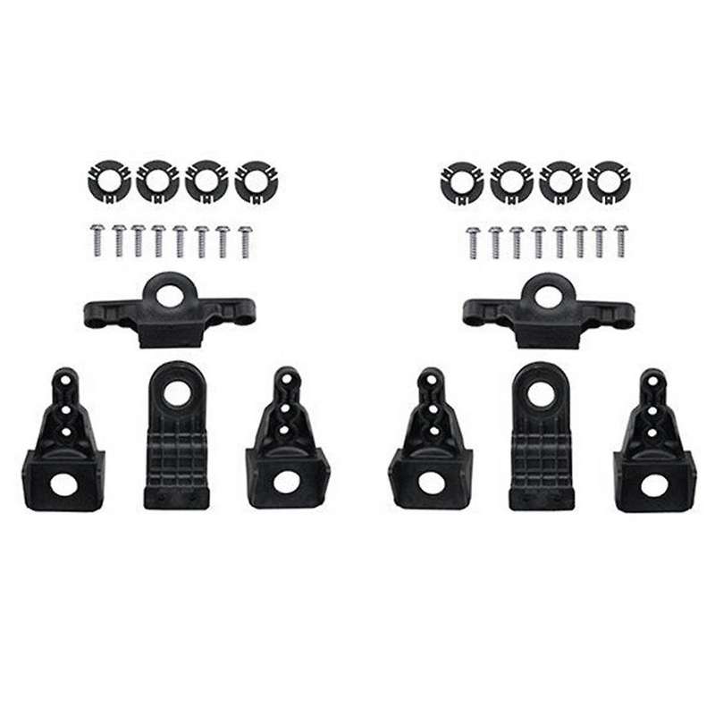 1Pair Headlight Bracket Repair Kit 63117381444 for X5 X6 F15 F16 2014-2018 Light Lamp Fixed Holder S