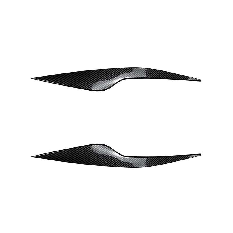 1pair Headlight Eyebrows Trim Cover for Focus Mk2 C307 2008-2011 Head Light Lamp Eyelid Decorative