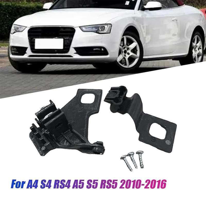 1pair Headlight Housing Bracket Repair Kits 8t0998121b 8t0998122b for A4 S4 Rs4 A5 S5 Rs5 2010-2016