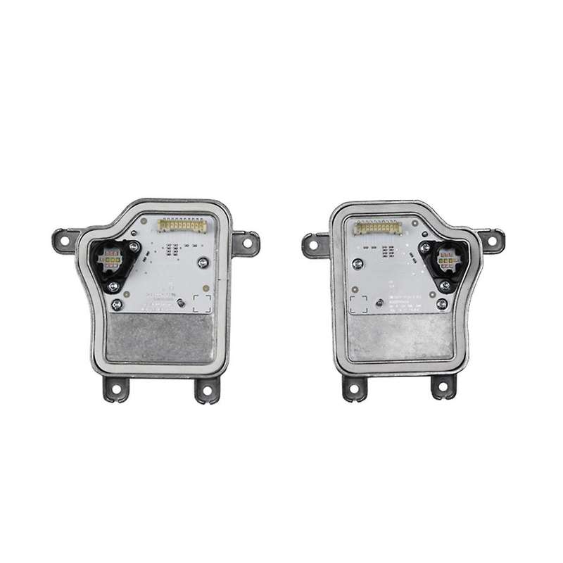 1Pair Headlight LED Module with Heat Sinks 80A998473A 80A998474A for Q5 SQ5 3.0L 2017-2020 DRL Runn